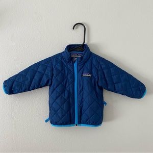 Patagonia quilted down jacket